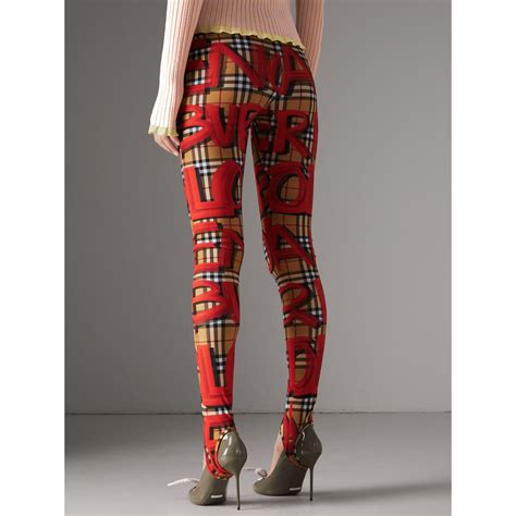 burberry print leggings free shipping|Burberry leggings outfit.